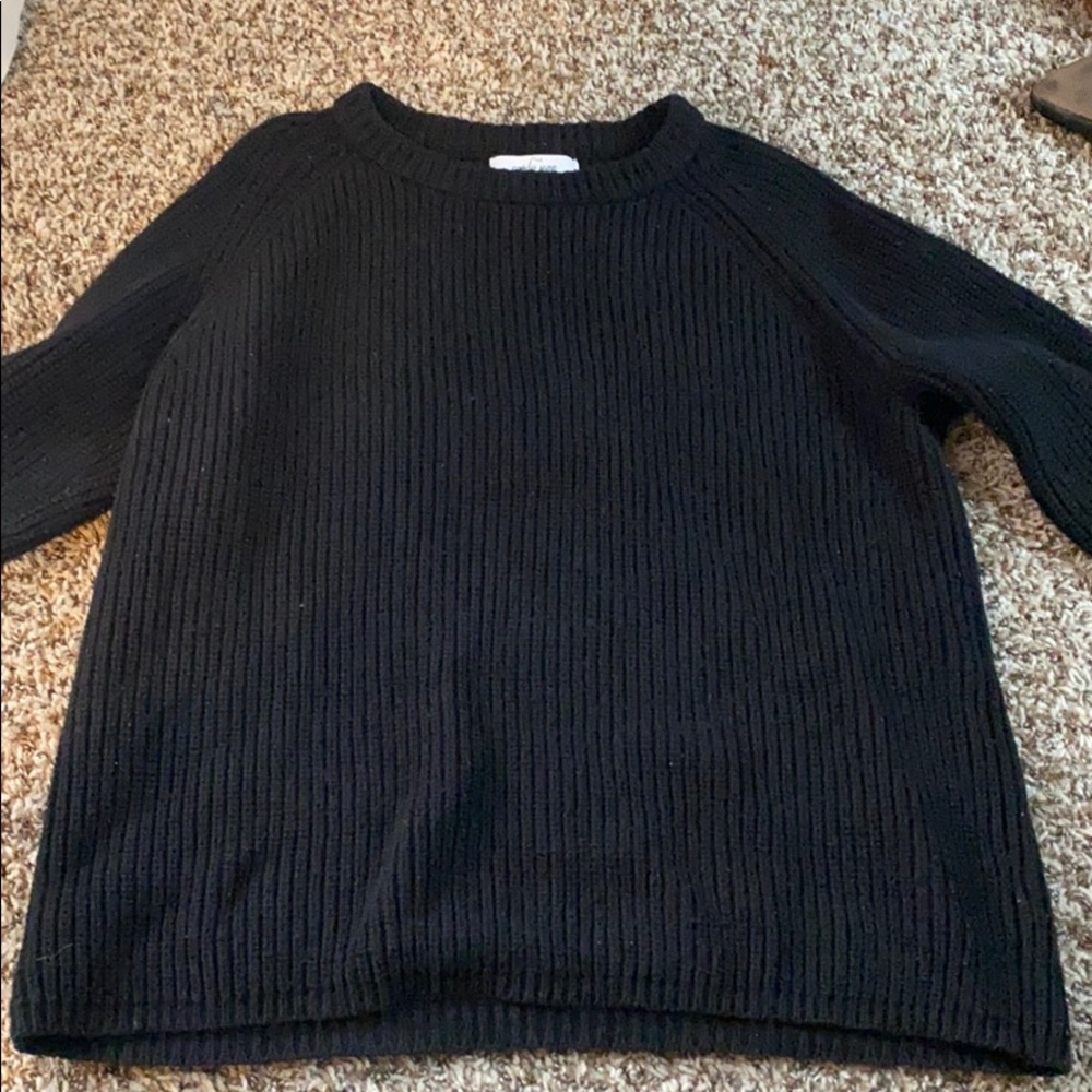 Carly Jean Los Angeles black sweater